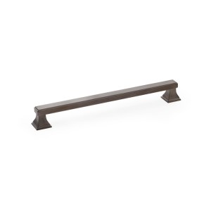 ALEXANDER & WILKSĀ® jesper square cabinet pull 224mm c/c dark bronze pvd
