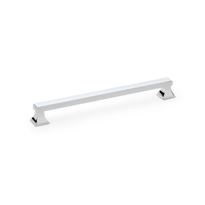 ALEXANDER & WILKSĀ® jesper square cabinet pull 224mm c/c polished chrome