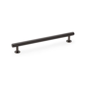 ALEXANDER & WILKSĀ® round t bar cabinet pull handle 192mm c/c dark bronze