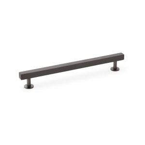 ALEXANDER & WILKSĀ® square t bar cabinet pull handle 192mm c/c dark bronze