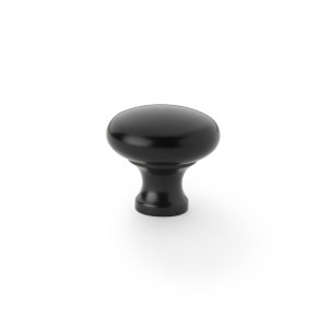 ALEXANDER & WILKSĀ® wade round cabinet knob 32mm black