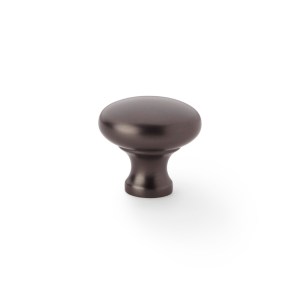 ALEXANDER & WILKSĀ® wade round cabinet knob 32mm dark bronze