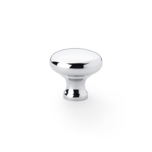 ALEXANDER & WILKSĀ® wade round cabinet knob 32mm polished chrome