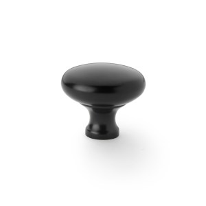 ALEXANDER & WILKSĀ® wade round cabinet knob 38mm black