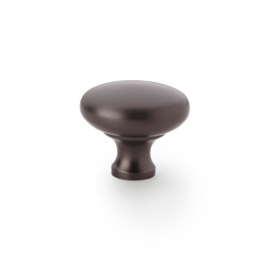 ALEXANDER & WILKSĀ® wade round cabinet knob 38mm dark bronze