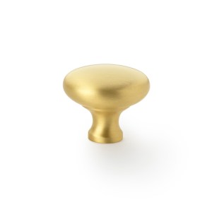 ALEXANDER & WILKSĀ® wade round cabinet knob 38mm satin brass