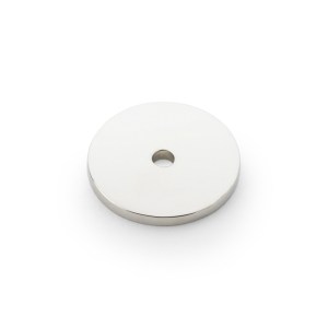 ALEXANDER & WILKSĀ® 30mm circular backplate to suit cabinet hardware polished nickel