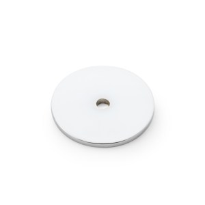 ALEXANDER & WILKSĀ® 35mm circular backplate to suit cabinet hardware polished chrome