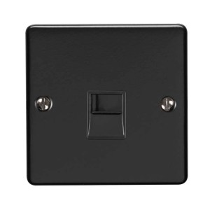 EUROLITEĀ® Enhance Decorative Telephone Master - Matt Black (Black)