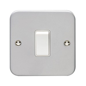 EUROLITEĀ® Utility 1 Gang Switch - Grey