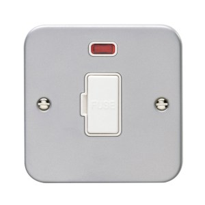 EUROLITE® Utility Unswitched Fuse Spur - Grey