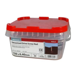 TIMCO Drive Screws Galvanised - 150 x 6.40