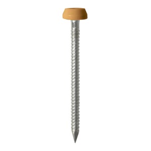 TIMCO Polymer Headed Pins A4 Stainless Steel Oak - 30mm