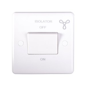 EUROLITE® Enhance White Plastic Fan Switch - White (White)