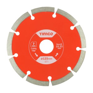 TIMCO Premium Diamond Blade Segmented - 125 x 22.2