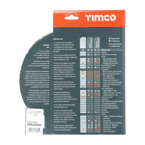 TIMCO Premium Diamond Blade Segmented - 230 x 22.2