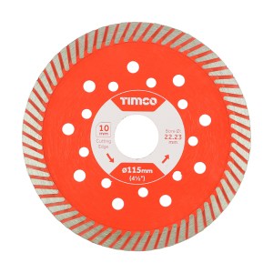 TIMCO Premium Diamond Blade Continuous - 115 x 22.2