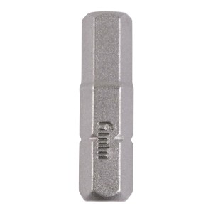 TIMCO Hex Driver Bit S2 Grey - 6.0 x 25