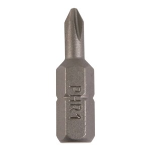 TIMCO Phillips Driver Bit S2 Grey - No.1 x 25