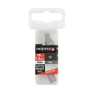 TIMCO Slotted Driver Bit S2 Grey - 10.0 x 1.6 x 25