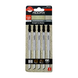 TIMCO Jigsaw Blades Plasterboard & Cement Board Cutting HCS Blades - T341HM