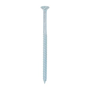 TIMCO Twin-Threaded Countersunk Silver Woodscrews - 12 x 4
