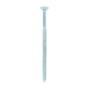 TIMCO Twin-Threaded Countersunk Silver Woodscrews - 10 x 3 1/2