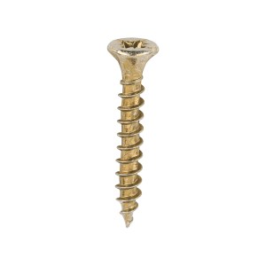 TIMCO Velocity Premium Multi-Use Countersunk Gold Woodscrews - 3.5 x 25