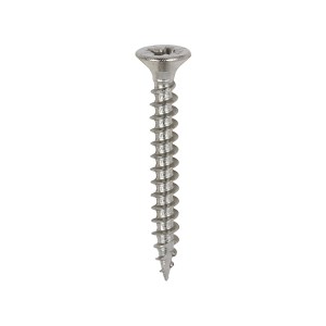 TIMCO Classic Multi-Purpose Countersunk A4 Stainless Steel Woodcrews - 3.5 x 30