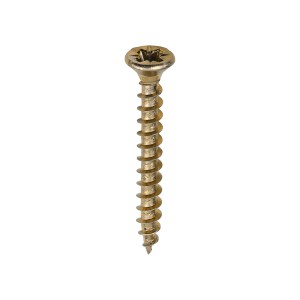 TIMCO Solo Countersunk Gold Woodscrews - 3.5 x 30