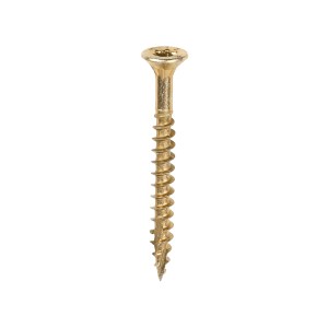 TIMCO C2 Clamp-Fix Multi-Purpose Premium Countersunk Gold Woodscrews - 4.0 x 40