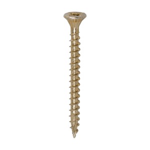 TIMCO C2 Strong-Fix Multi-Purpose Premium Countersunk Gold Woodscrews - 4.0 x 45