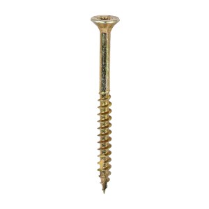 TIMCO C2 Clamp-Fix Multi-Purpose Premium Countersunk Gold Woodscrews - 4.0 x 50