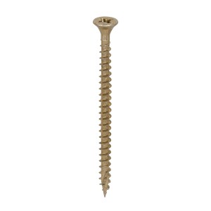 TIMCO C2 Strong-Fix Multi-Purpose Premium Countersunk Gold Woodscrews - 4.0 x 60