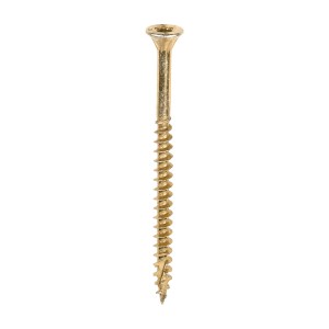 TIMCO C2 Clamp-Fix Multi-Purpose Premium Countersunk Gold Woodscrews - 4.0 x 60