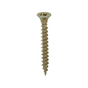 TIMCO C2 Strong-Fix Multi-Purpose Premium Countersunk Gold Woodscrews - 4.5 x 40