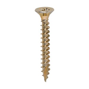 TIMCO Classic Multi-Purpose Countersunk Gold Woodscrews - 5.0 x 40