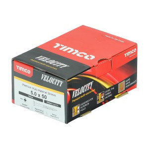 TIMCO Velocity Premium Multi-Use Countersunk Gold Woodscrews - 5.0 x 50