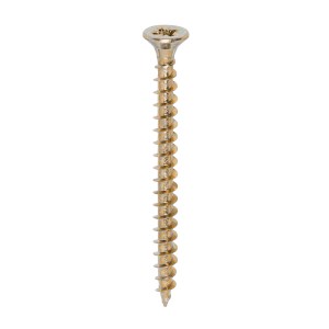 TIMCO Solo Countersunk Gold Woodscrews - 5.0 x 60