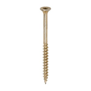 TIMCO C2 Clamp-Fix Multi-Purpose Premium Countersunk Gold Woodscrews - 5.0 x 70