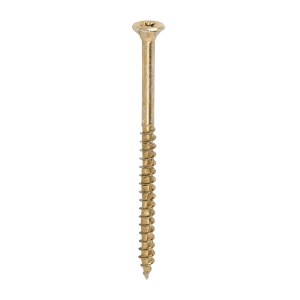 TIMCO Velocity Premium Multi-Use Countersunk Gold Woodscrews - 5.0 x 80