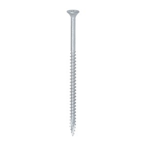 TIMCO C2 Exterior Multi-Purpose Premium Countersunk Silver Woodscrews - 5.0 x 100