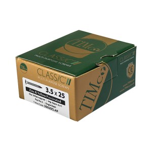 TIMCO Classic Multi-Purpose Countersunk Gold Woodscrews - 3.0 x 12