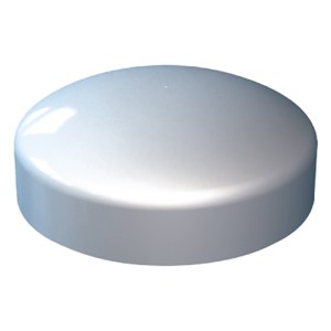 TIMCO Two Piece Screw Caps Grey - To Fit 3.5 to 4.2 Screw