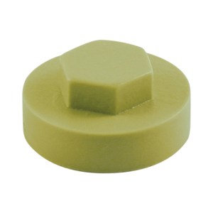 TIMCO Hex Head Cover Caps Moorland Green - 16mm