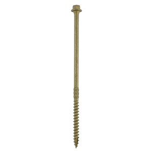 TIMCO Timber Screws Hex Flange Head Exterior Green - 6.7 x 150