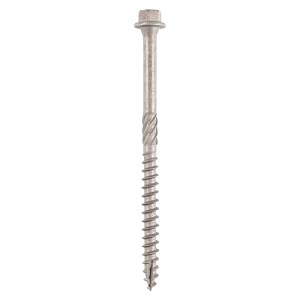 TIMCO Timber Screws Hex Flange Head A4 Stainless Steel - 6.7 x 200