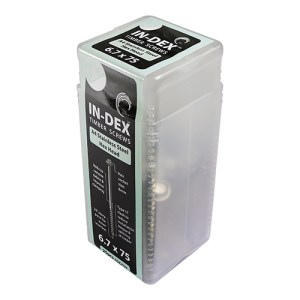 TIMCO Timber Screws Hex Flange Head A4 Stainless Steel - 6.7 x 100