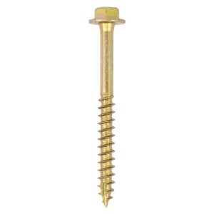 TIMCO Solo Advanced Hex Head Gold Coach Woodscrews - 10.0 x 100