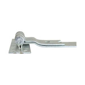 TIMCO Cranked Band & Hook On Plates Hinges Hot Dipped Galvanised - 250mm